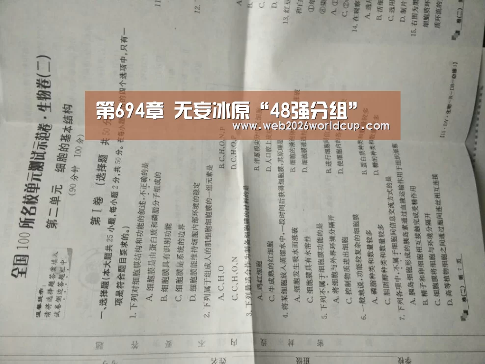 第694章 无妄冰原“48强分组”(图3) 世界杯官网